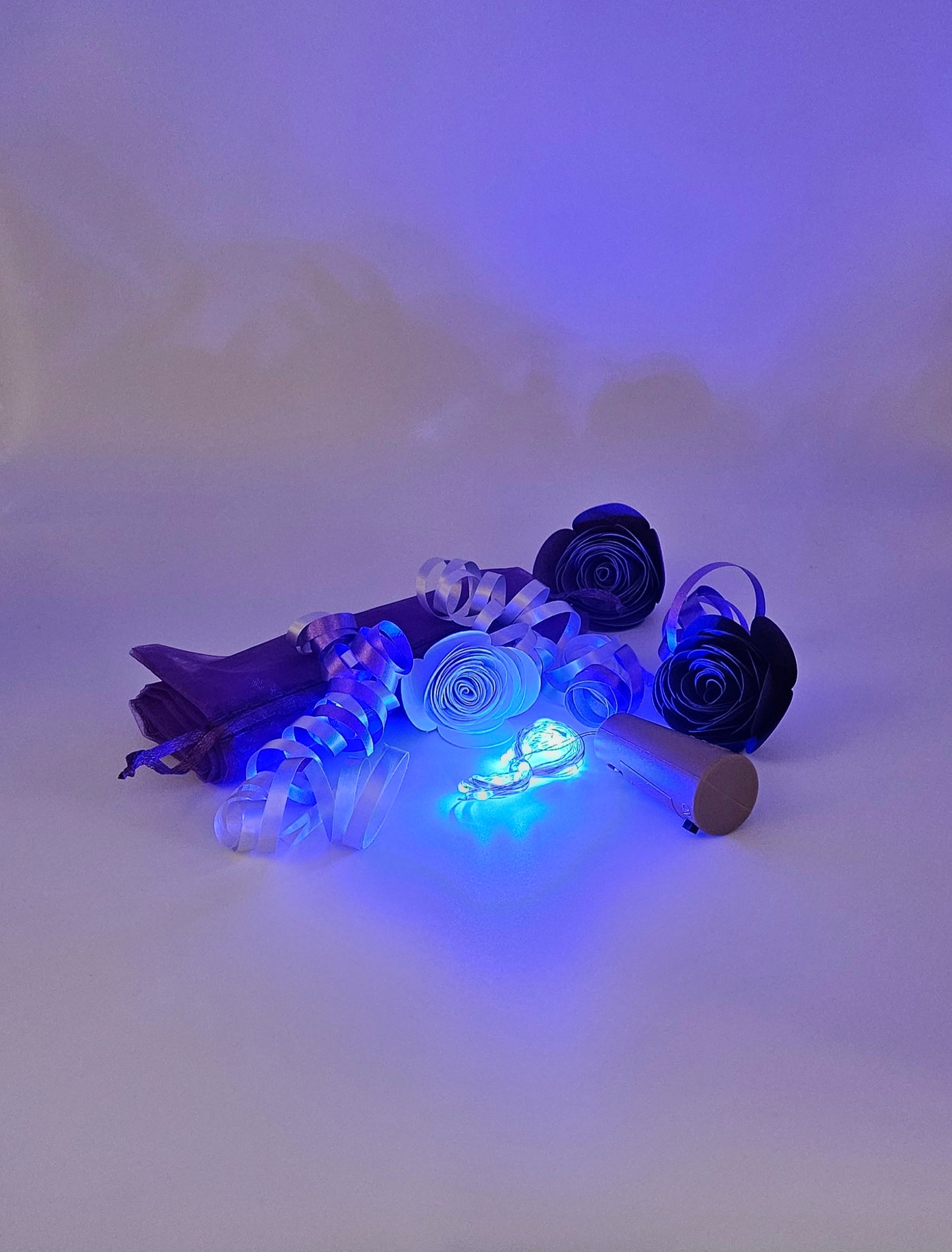 Personalised Light Up Bottle Set | Milestone Birthday Keepsake | Custom Age Gift For Her.