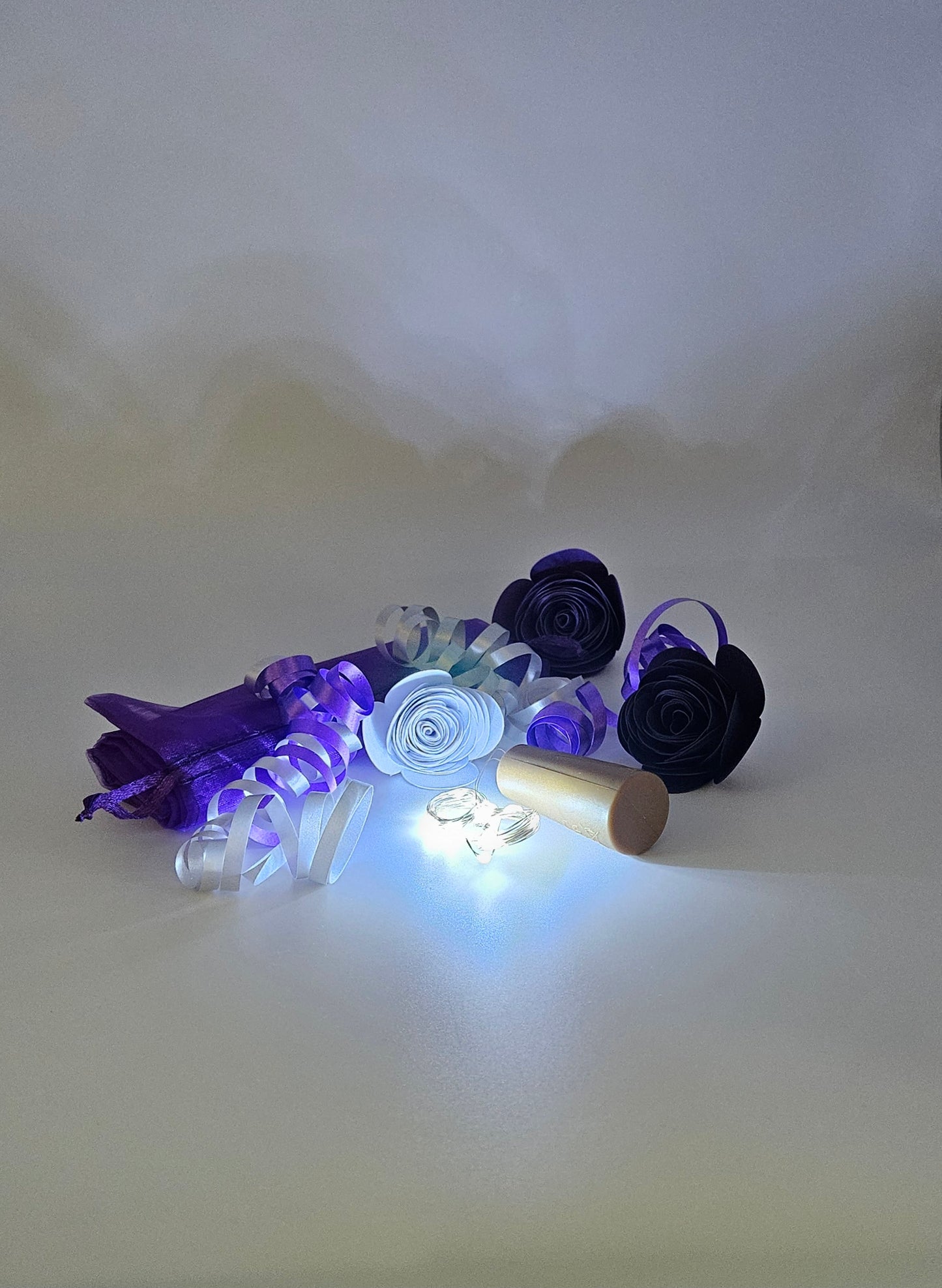Personalised Light Up Bottle Set | Milestone Birthday Keepsake | Custom Age Gift For Her.