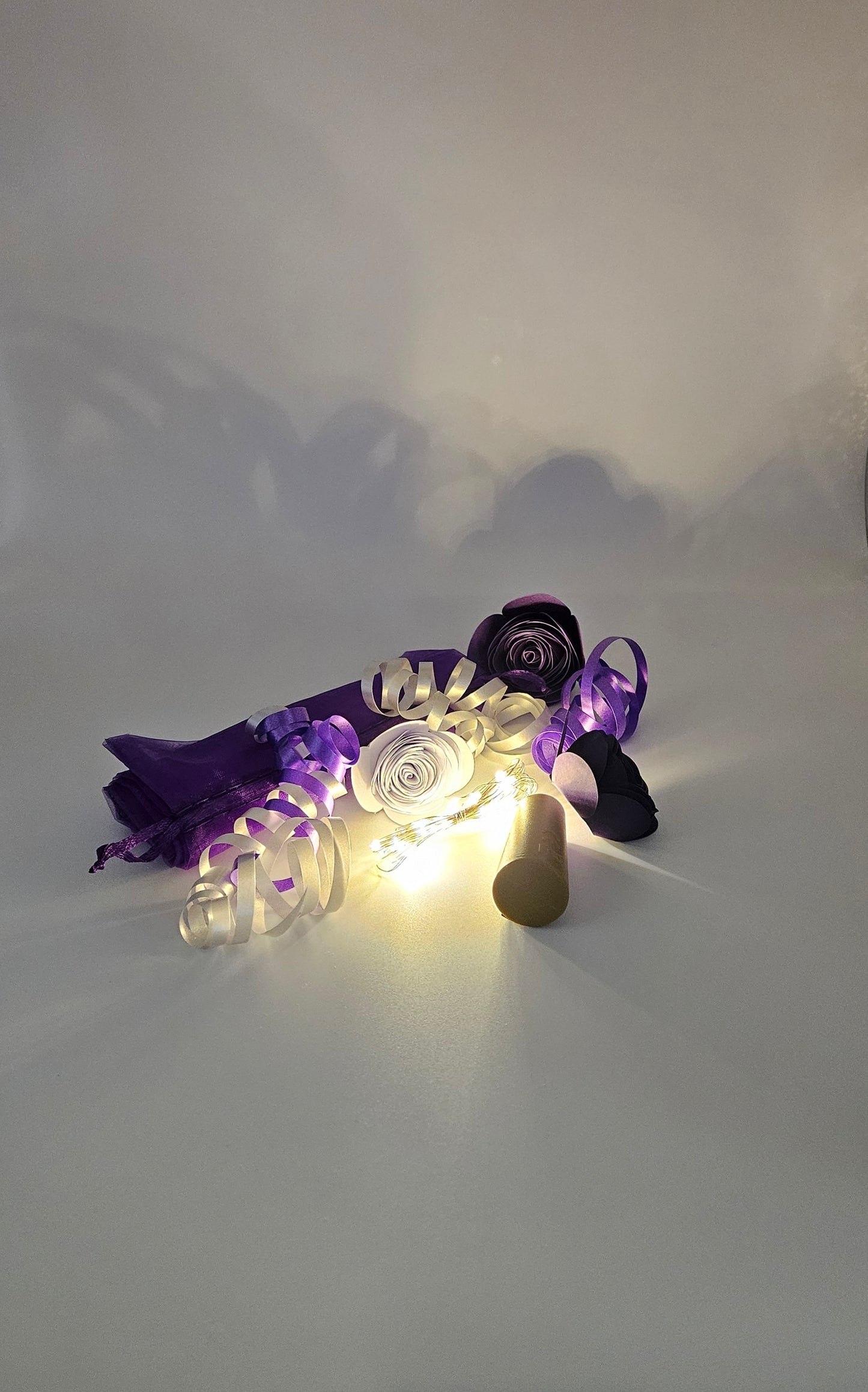 Personalised Light Up Bottle Set | Milestone Birthday Keepsake | Custom Age Gift For Her.