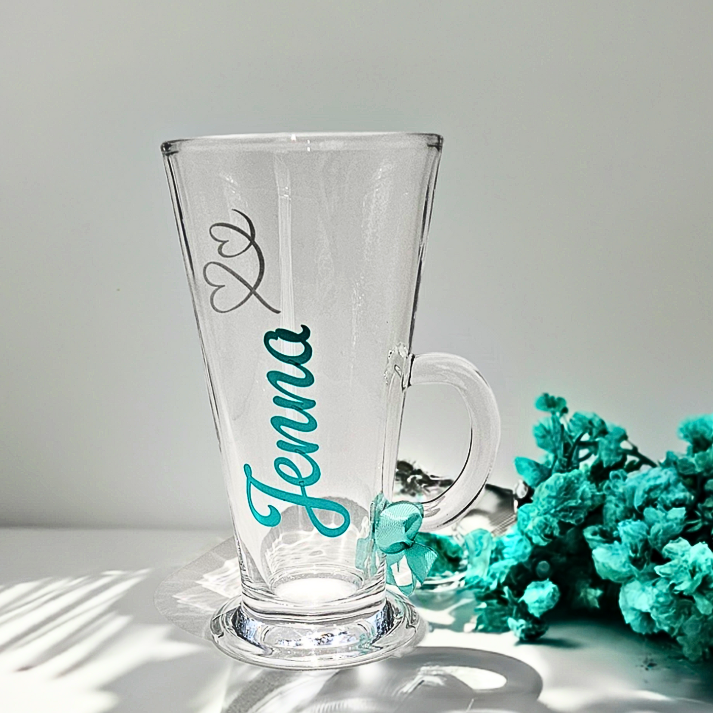 Personalised Hot Chocolate Glass | Custom Luxury Gift For Her.