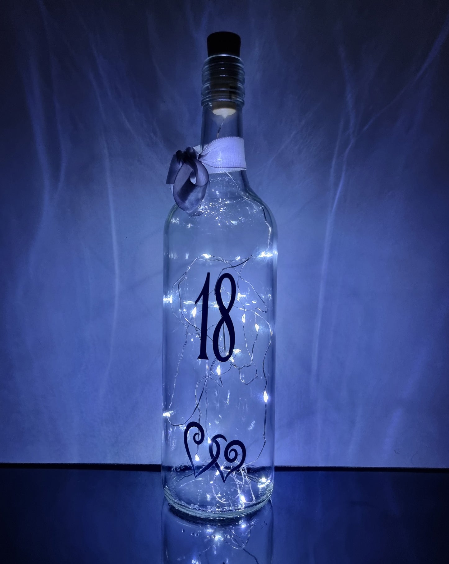 LED Light Up Bottle/Light Up Birthday Bottle/Any Age Light Up Bottle