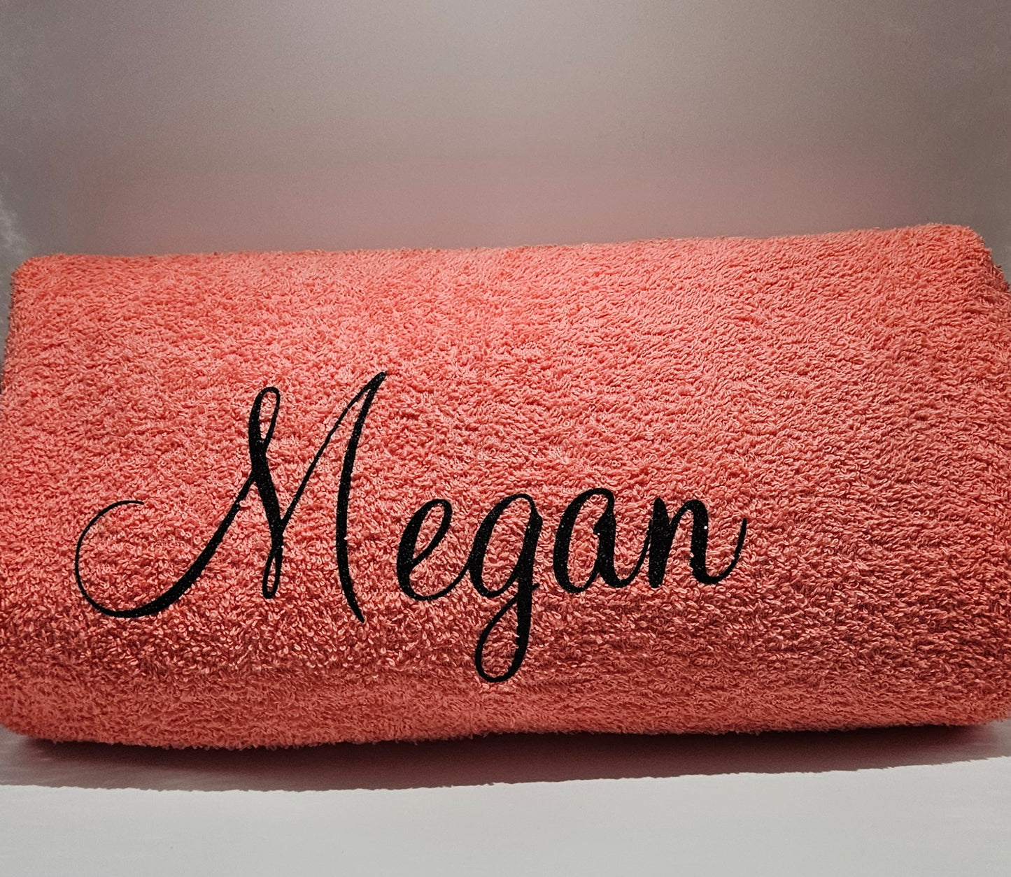 Personalised Cotton Beach & Pool Towel/Lighweight Holiday Towel Gift