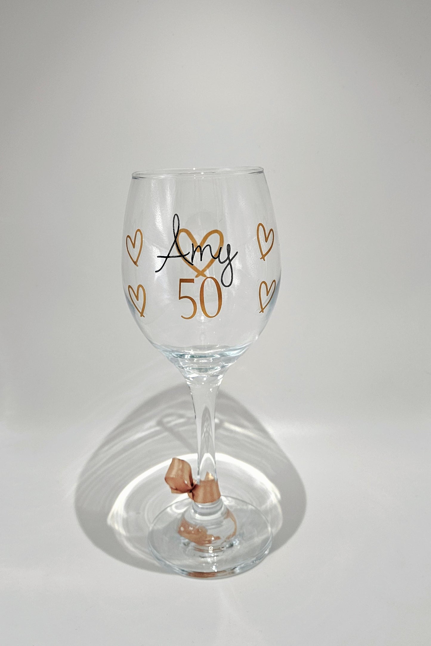 Personalised Wine Glass Gift For Her/Birthday Wine Glass/Wine Glass Gift For Her