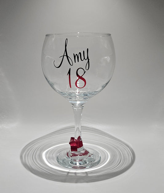 Celebrate in style with our bespoke, custom made gin and cocktail glasses. Perfect gifts for special birthdays, these luxury glasses are crafted with elegance, sure to add a touch of sophistication to your occasion.