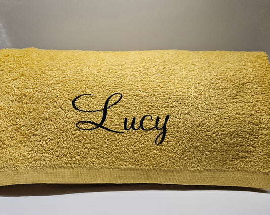 Personalised Cotton Pool Beach Towel