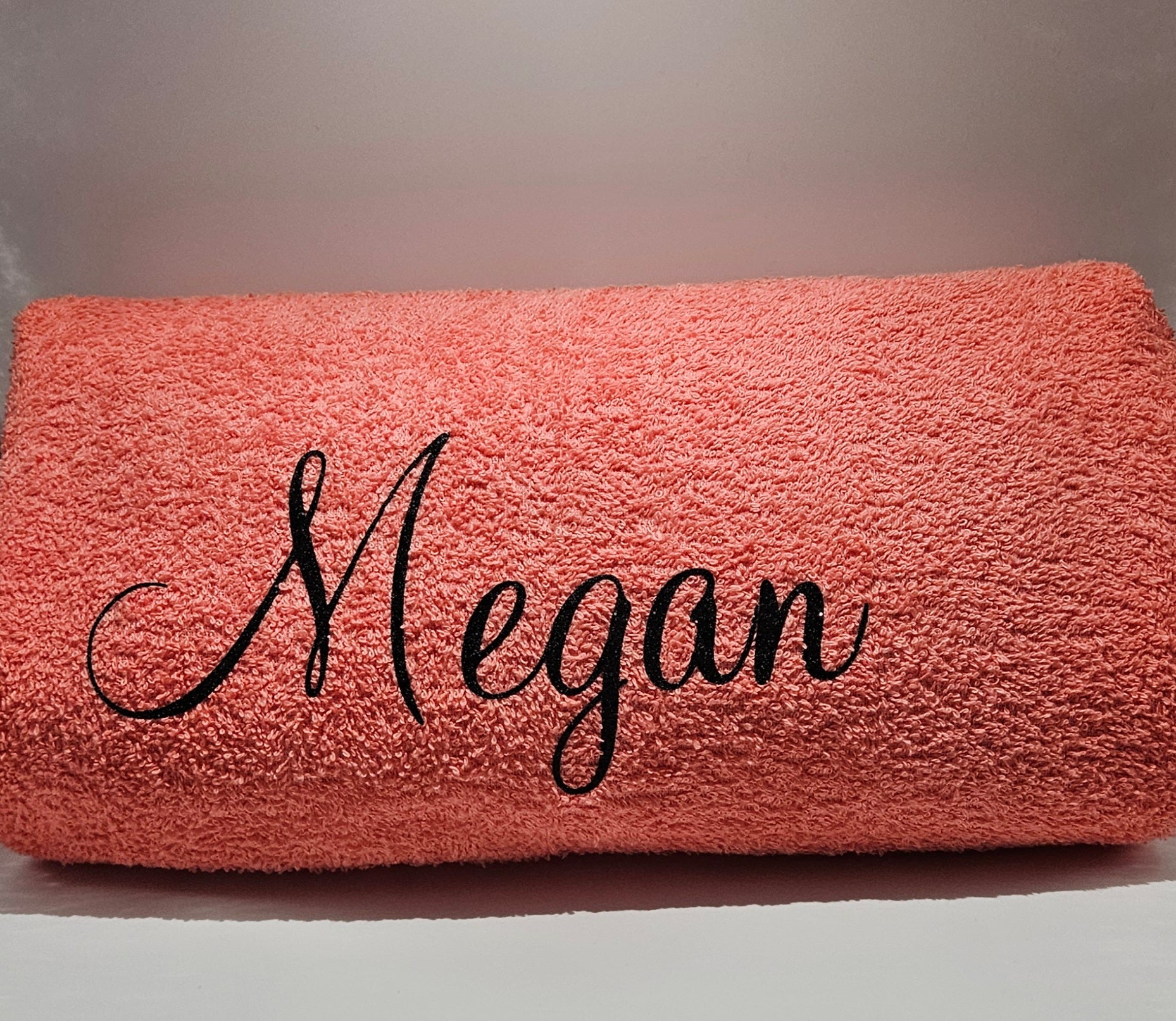 Personalised Beach Holiday Cotton Towel Gift For Her Him
