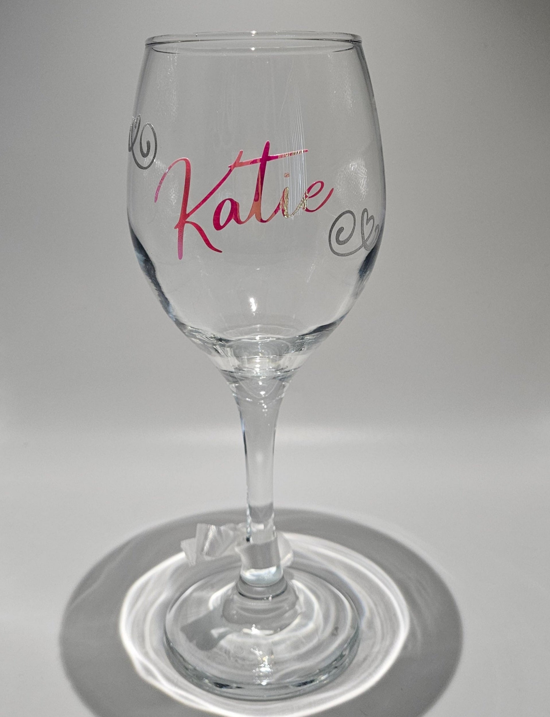Personalised Luxury Wine Glass/Any Occasion Gift For Her.