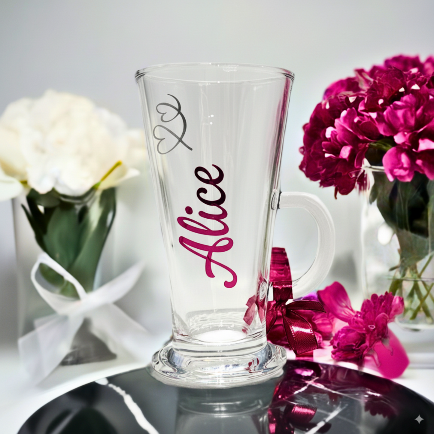 Personalised Latte Glass | Luxury Gift For Coffee Lover