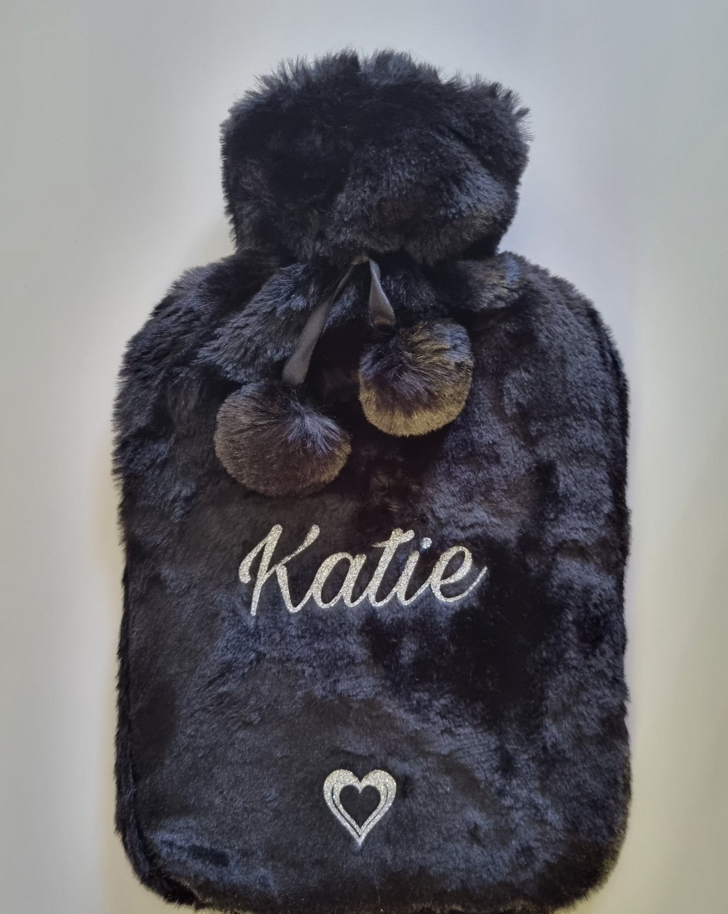 Personalised Hot Water Bottle with Luxury Faux Fur Cover/Luxury Hot Water Bottle Gift For Her