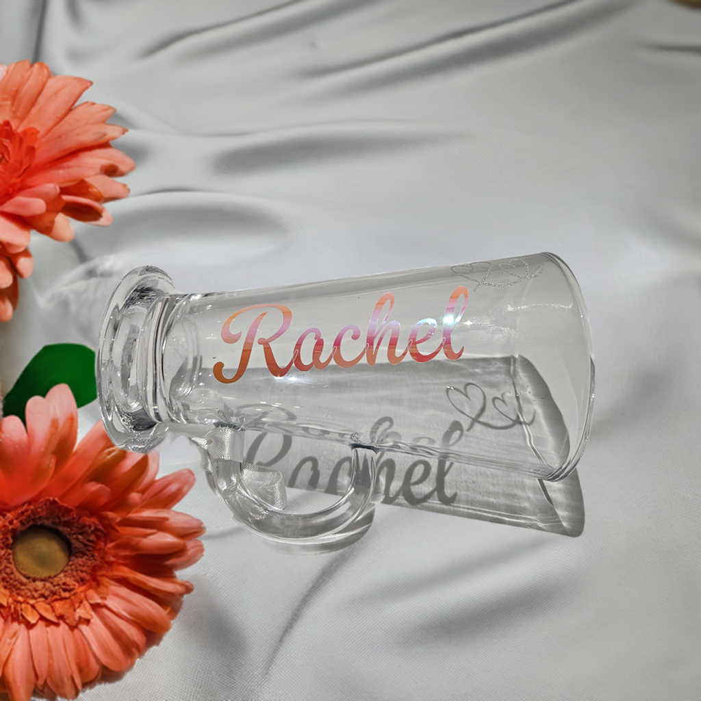 Personalised Luxury Latte Glass | Custom Hot Chocolate Glass | Any Occasion Gift For Her
